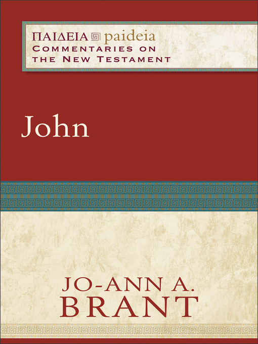 Title details for John by Jo-Ann A. Brant - Available